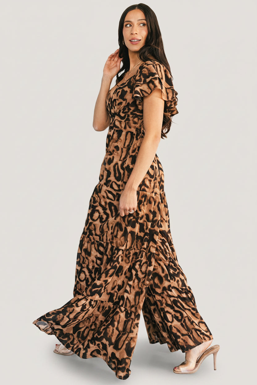 Katalina Jumpsuit | Baltic Born Leopard Print