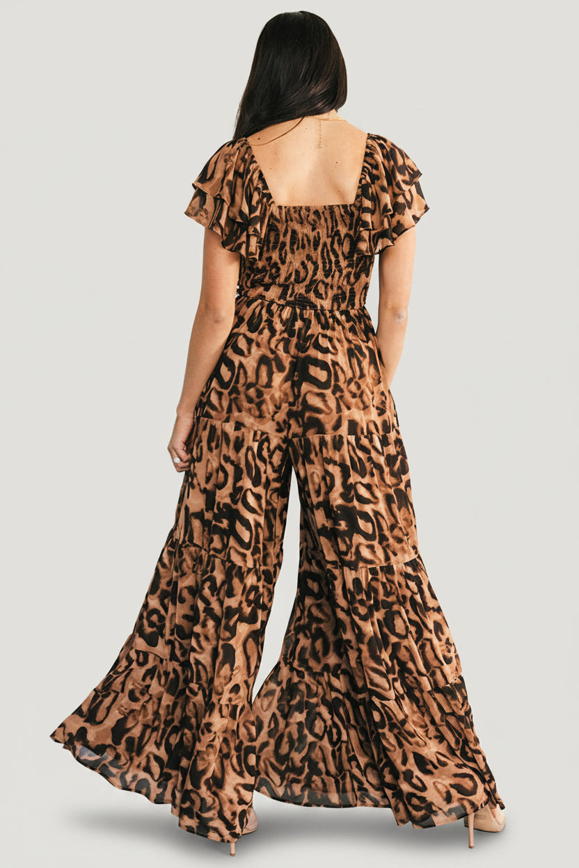 Katalina Jumpsuit | Baltic Born Leopard Print