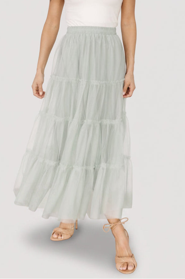 Galena Tulle Skirt | Baltic Born Light Sage