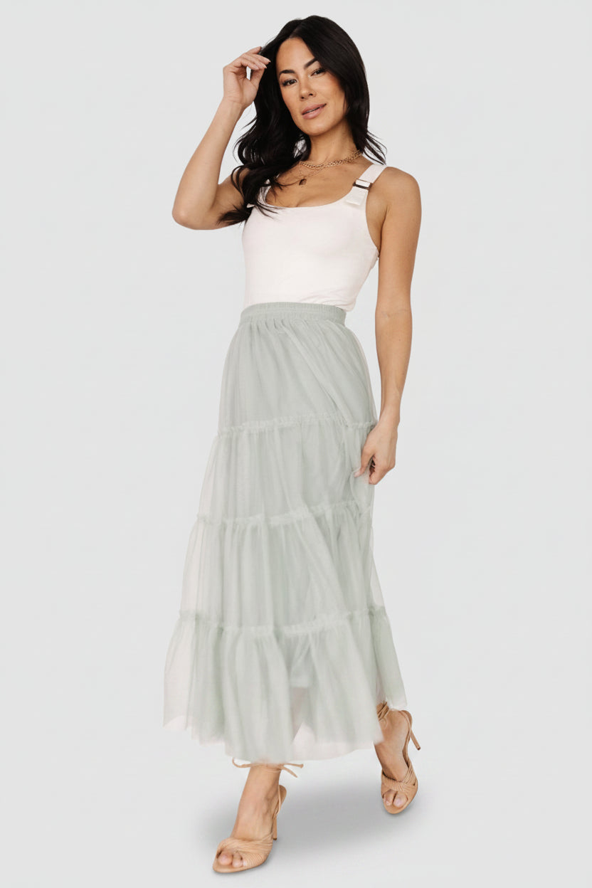 Galena Tulle Skirt | Baltic Born Light Sage