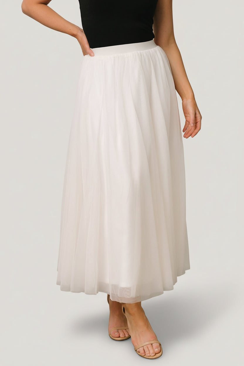 Mila Tulle Skirt | Baltic Born Cream