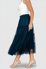 Galena Tulle Skirt | Baltic Born Deep Topaz