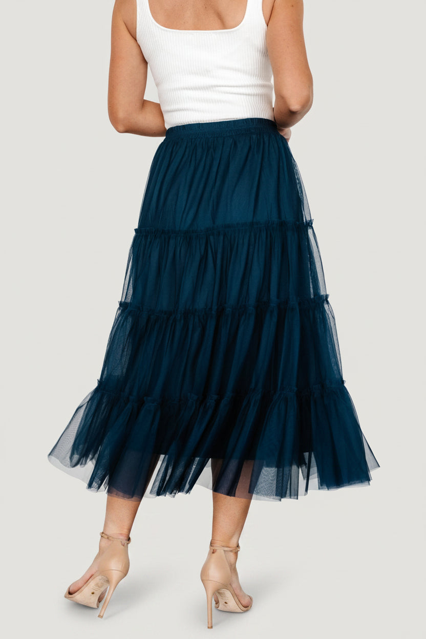 Galena Tulle Skirt | Baltic Born Deep Topaz