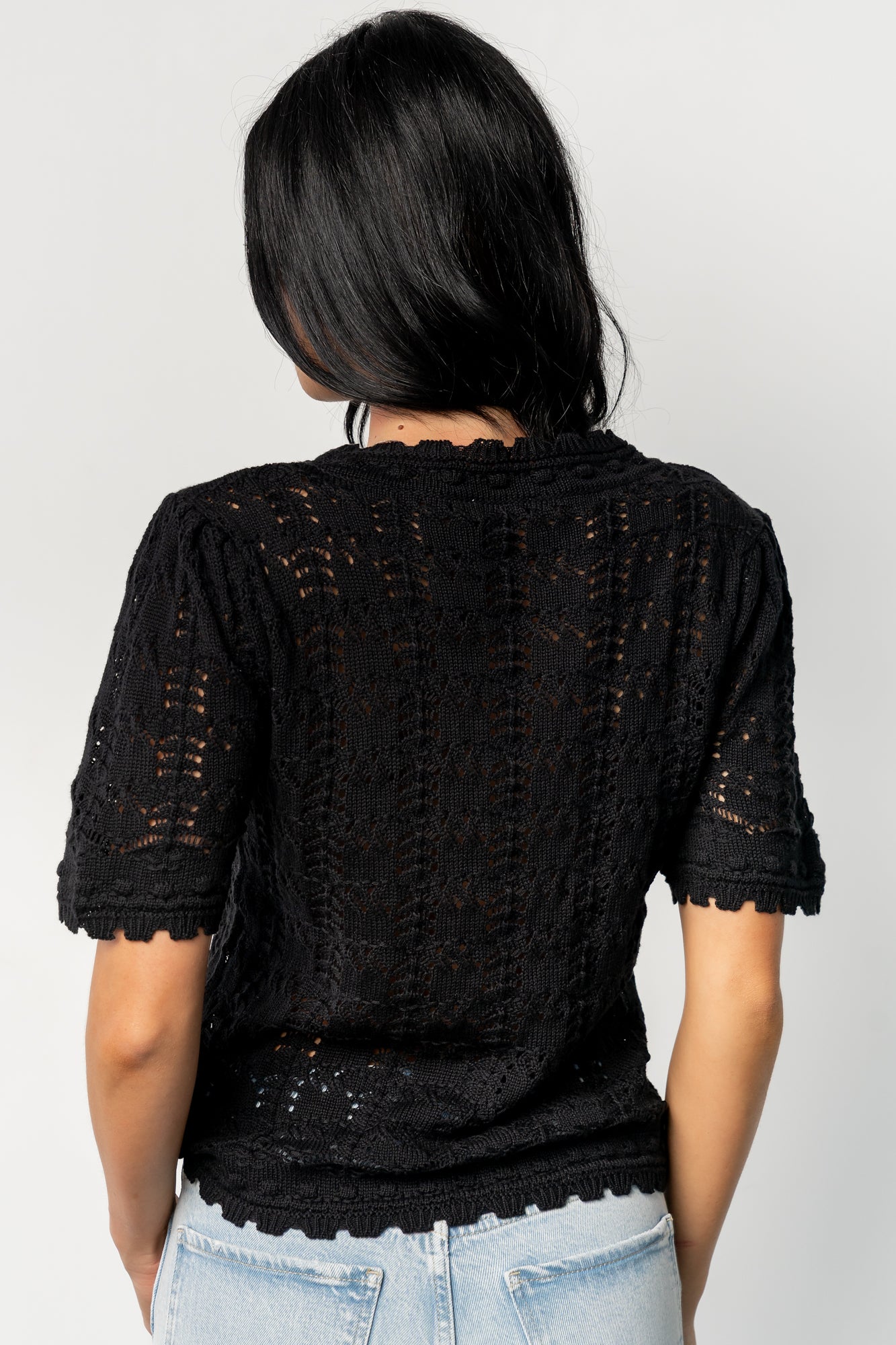 Serenity Knit Sweater Top | Baltic Born Black