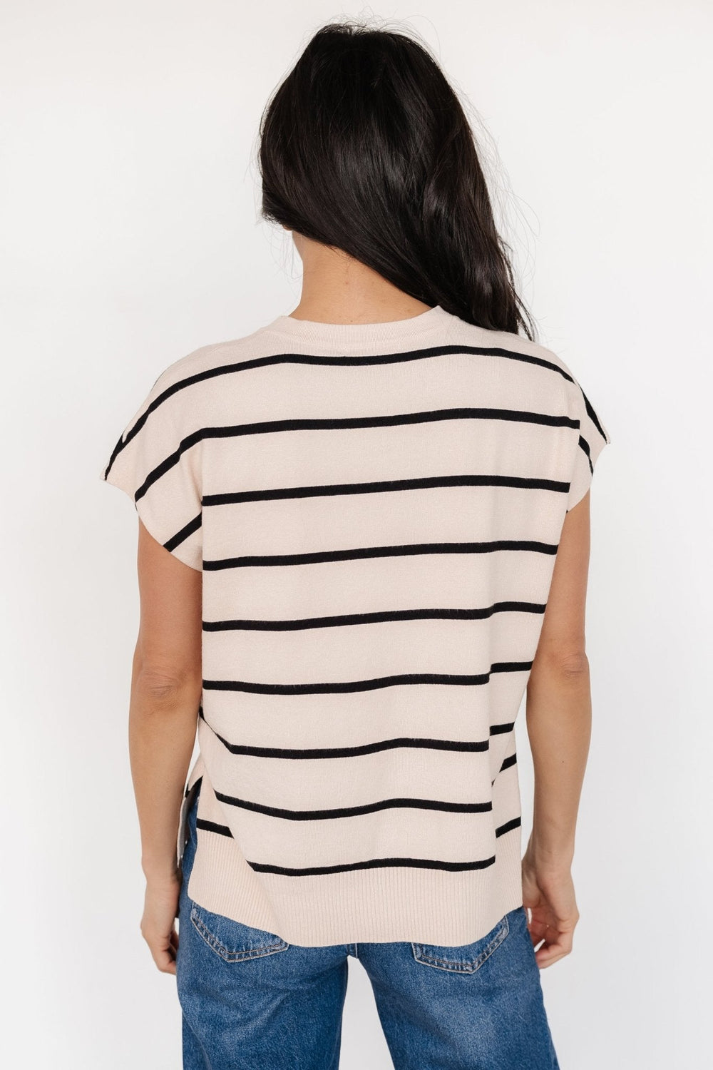 Ada Dolman Top | Baltic Born Natural + Black