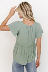 Unity Button Up Top | Baltic Born Sage