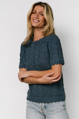 Serenity Knit Sweater Top | Baltic Born Slate
