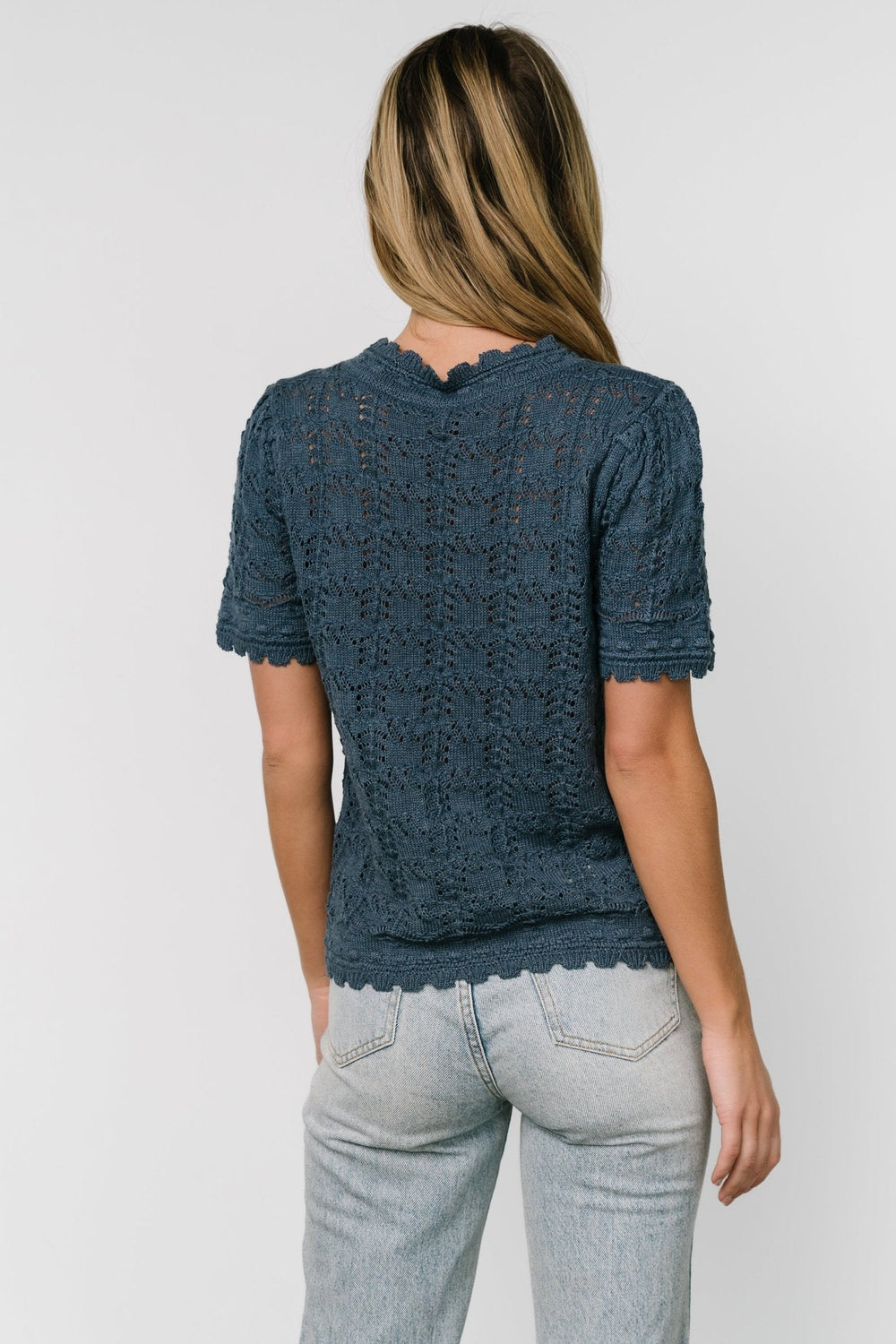 Serenity Knit Sweater Top | Baltic Born Slate