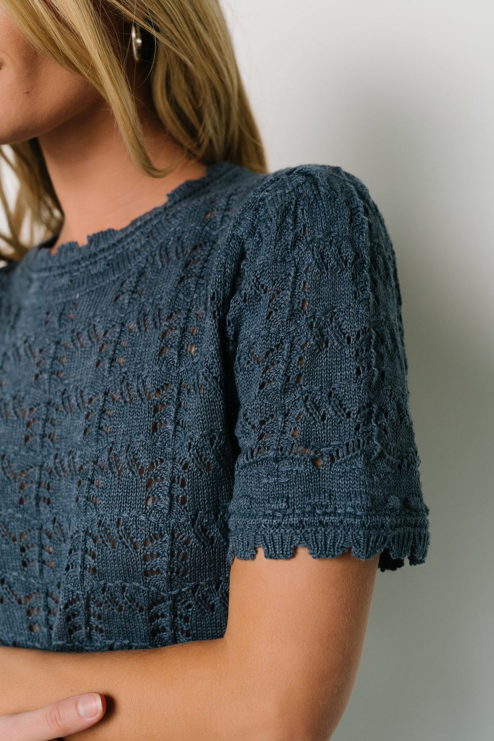 Serenity Knit Sweater Top | Baltic Born Slate