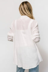 Breck Button Up Top | Baltic Born Off White