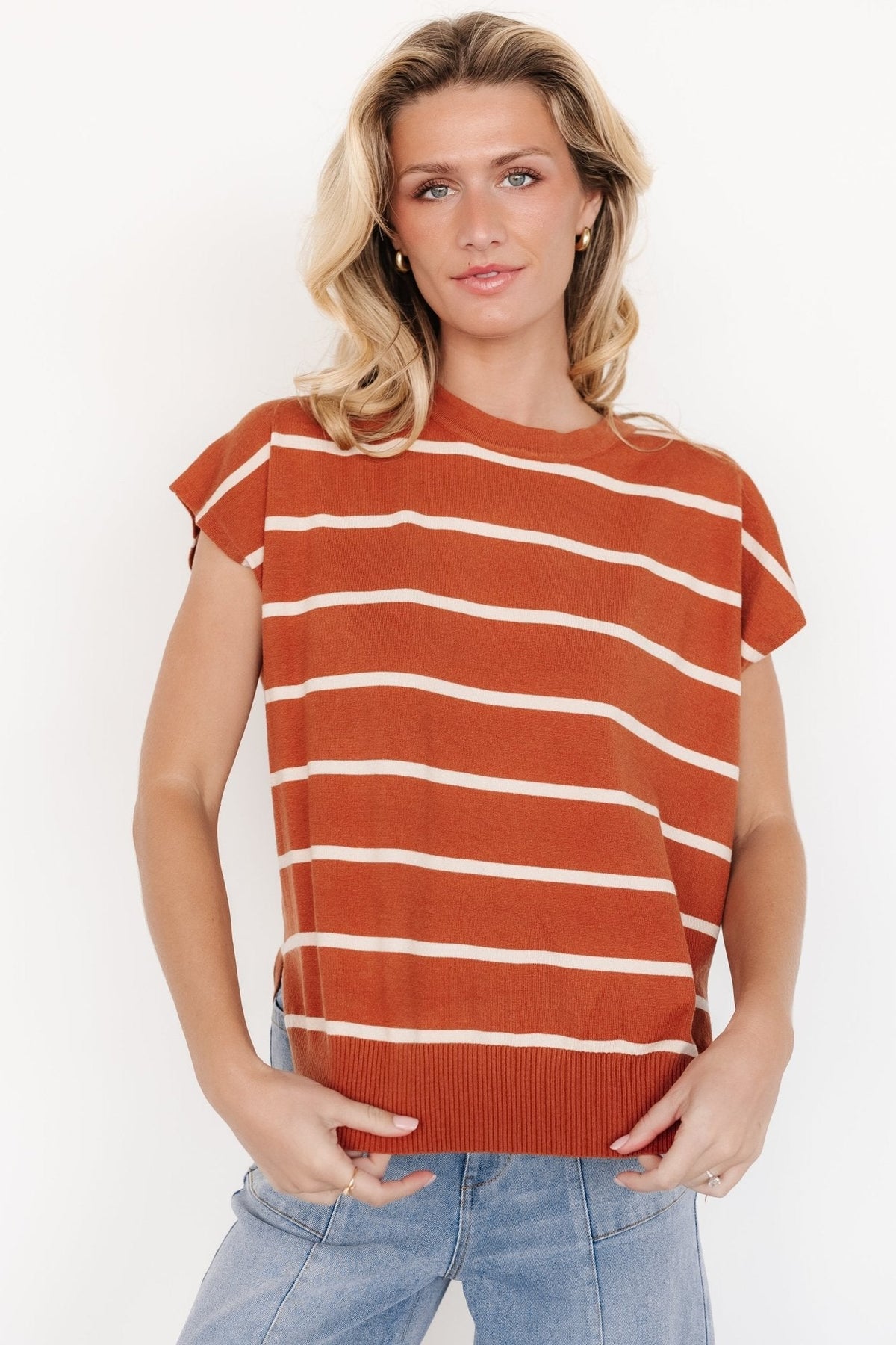 Ada Dolman Top | Baltic Born Sandstone + Natural