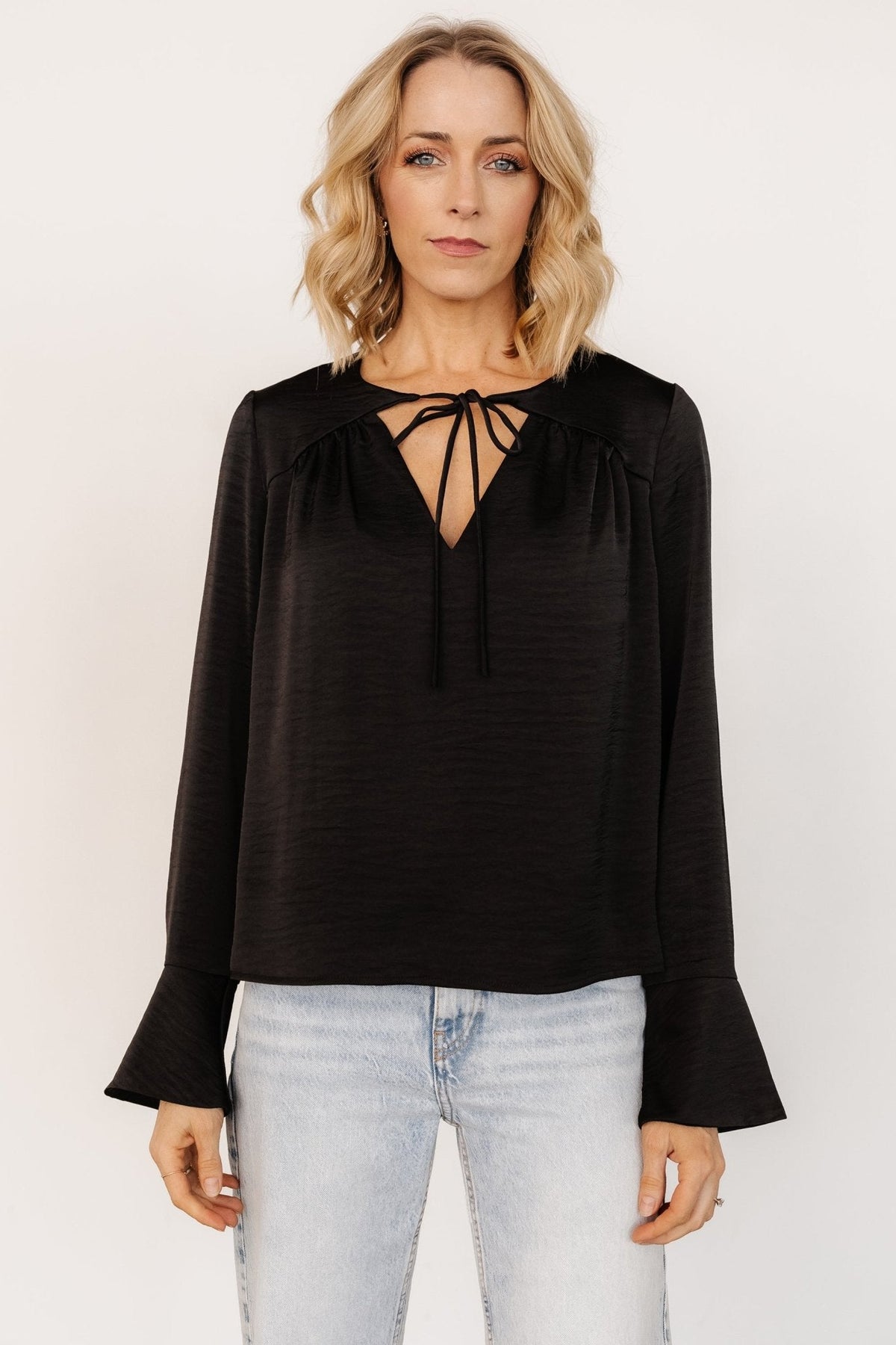 Westminster Satin Top | Baltic Born Black