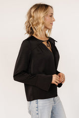 Westminster Satin Top | Baltic Born Black