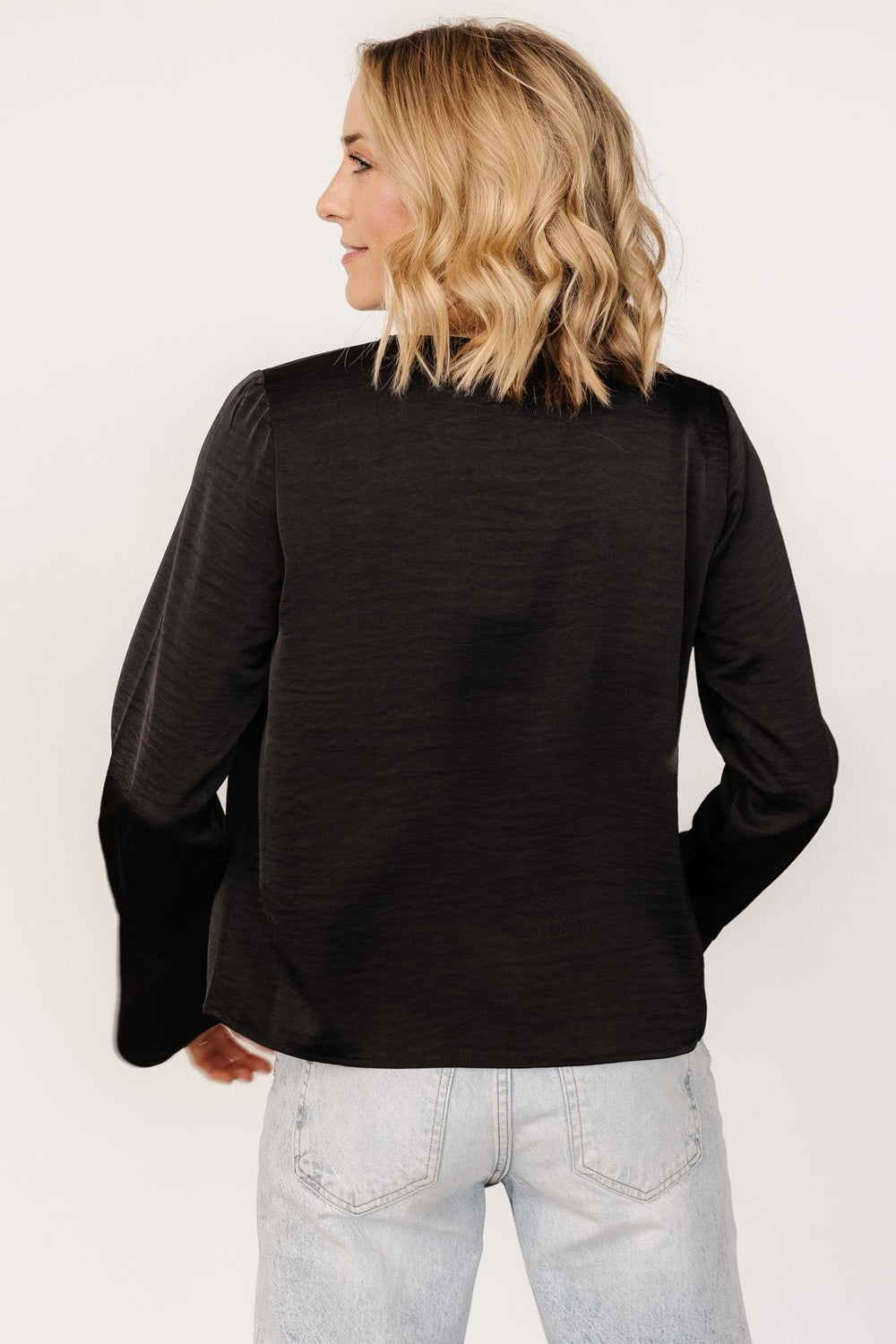 Westminster Satin Top | Baltic Born Black