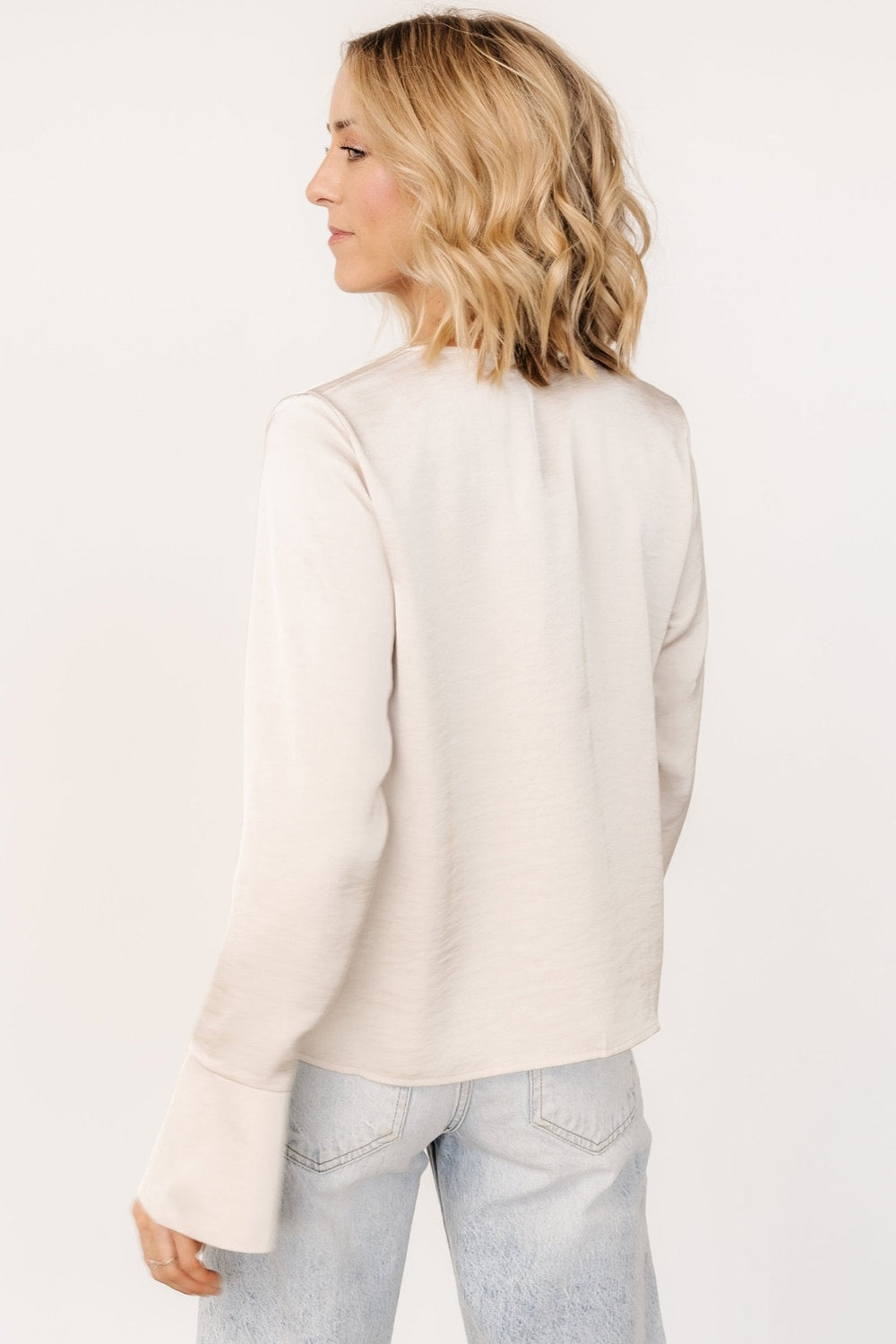 Westminster Satin Top | Baltic Born Pearl