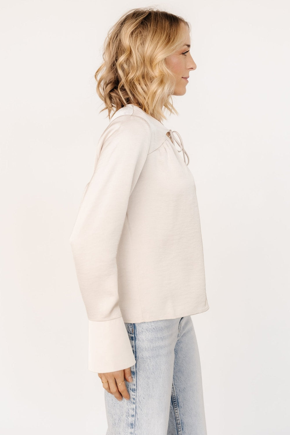 Westminster Satin Top | Baltic Born Pearl