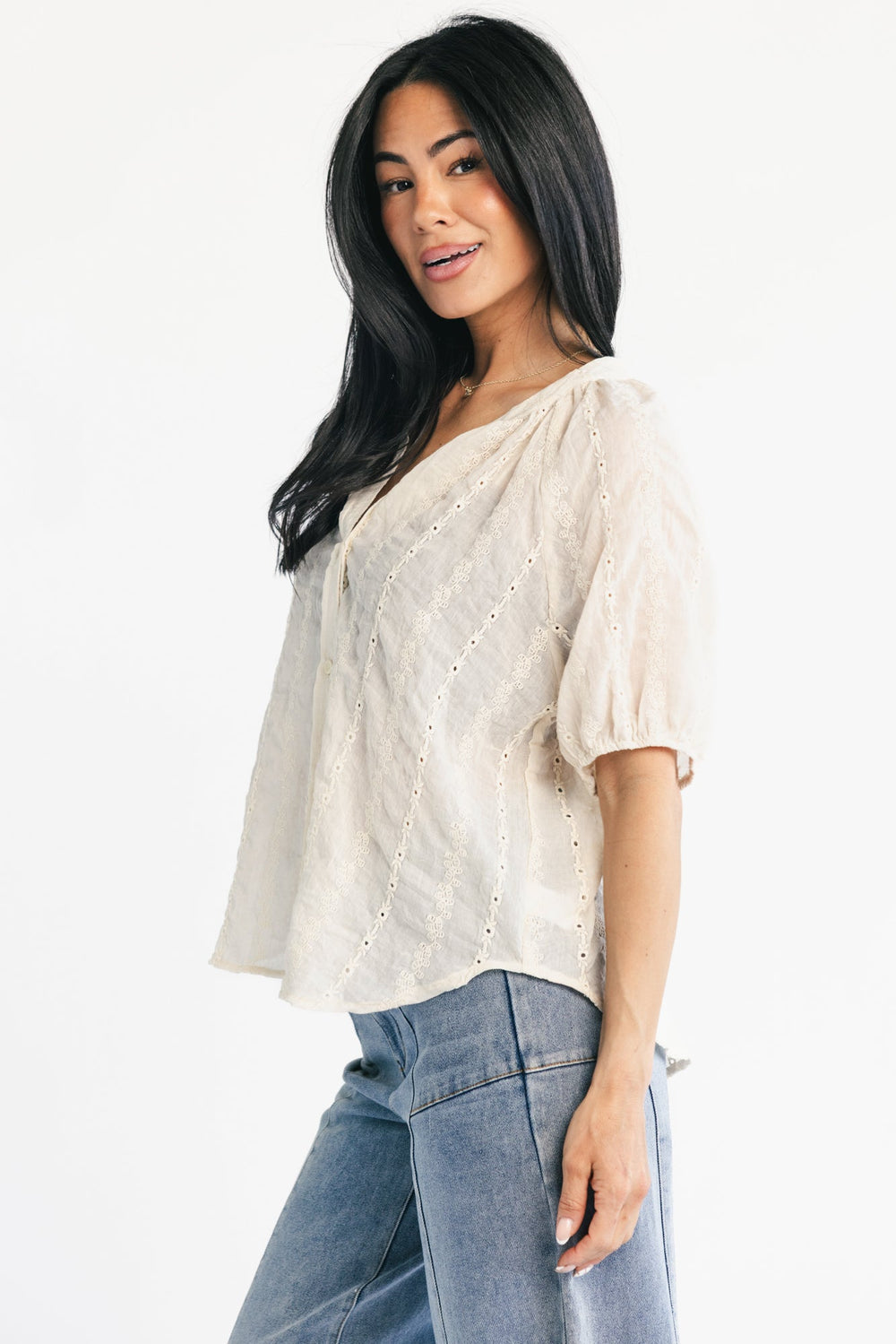 Bellamy Lace Top | Baltic Born Vintage Cream