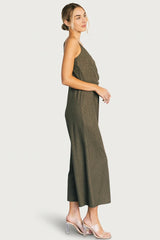Valencia Jumpsuit | Baltic Born Olive Shimmer
