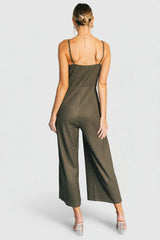 Valencia Jumpsuit | Baltic Born Olive Shimmer