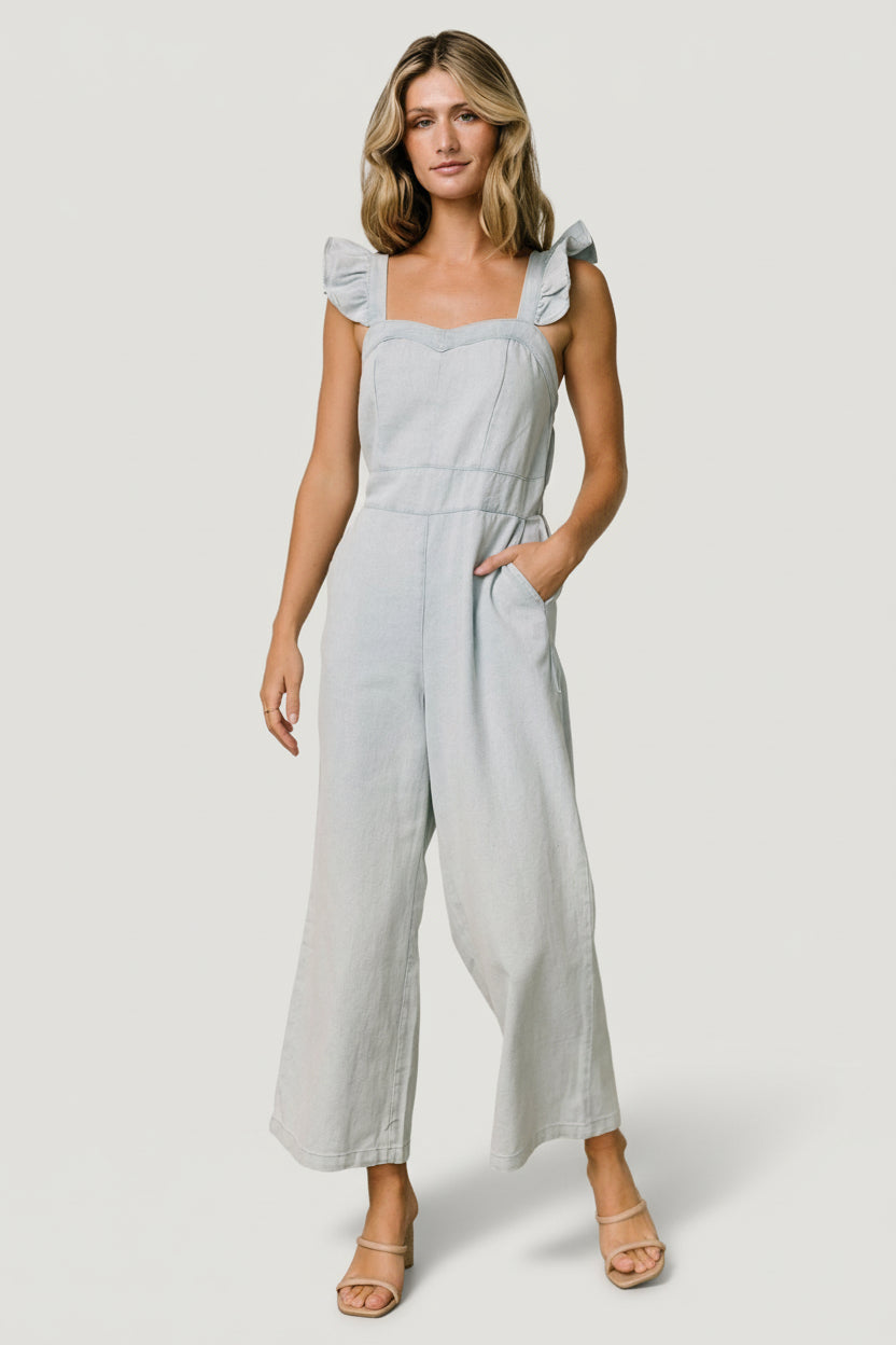 Madison Denim Jumpsuit | Baltic Born Blue