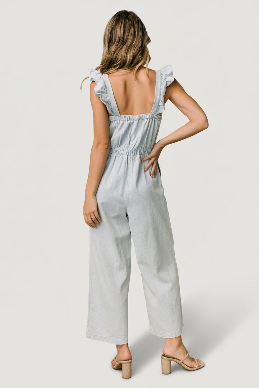 Madison Denim Jumpsuit | Baltic Born Blue