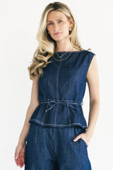 Xandria Top | Baltic Born Dark Denim