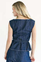 Xandria Top | Baltic Born Dark Denim