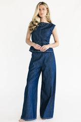 Xandria Top | Baltic Born Dark Denim