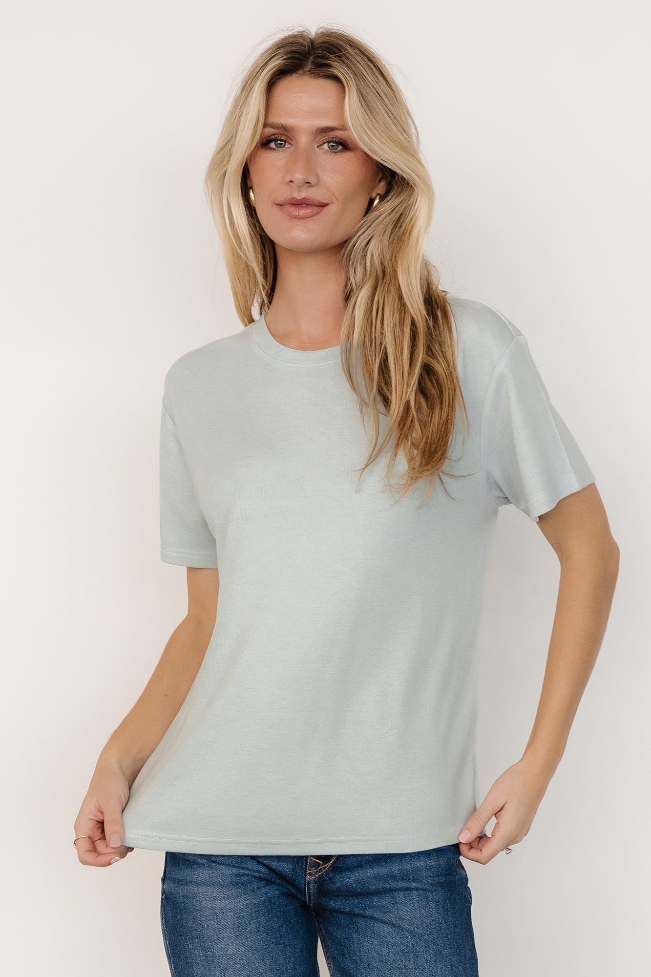 Elliot Relaxed Tee | Baltic Born Pale Mint