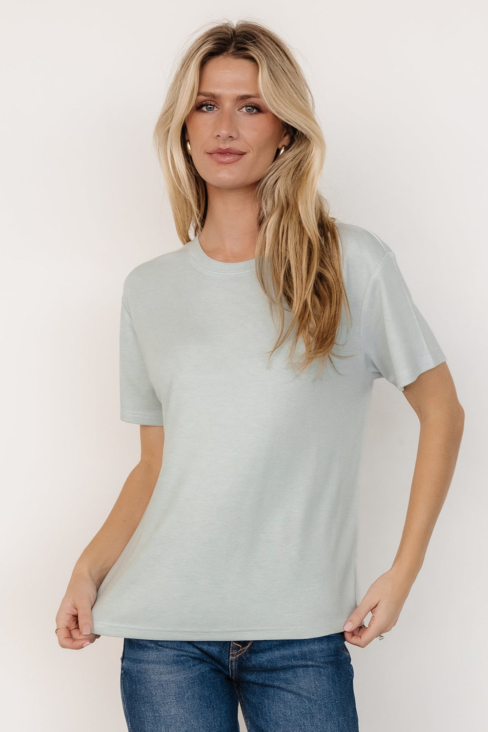 Elliot Relaxed Tee | Baltic Born Pale Mint