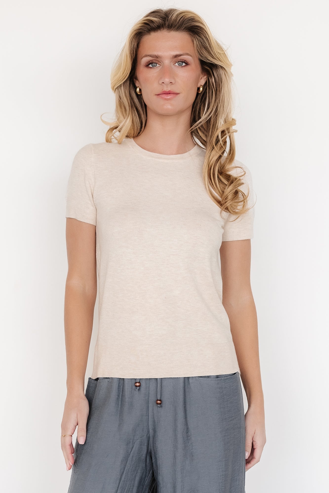 Hannah Knit Top | Baltic Born Oatmeal