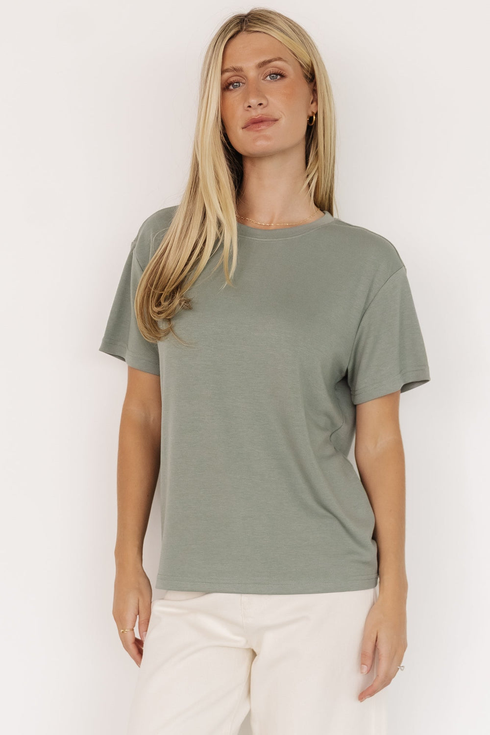 Elliot Relaxed Tee | Baltic Born Sage