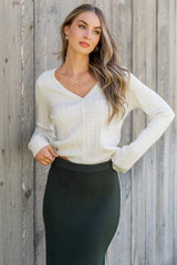 Heidi Pointelle Cardigan | Baltic Born Ivory