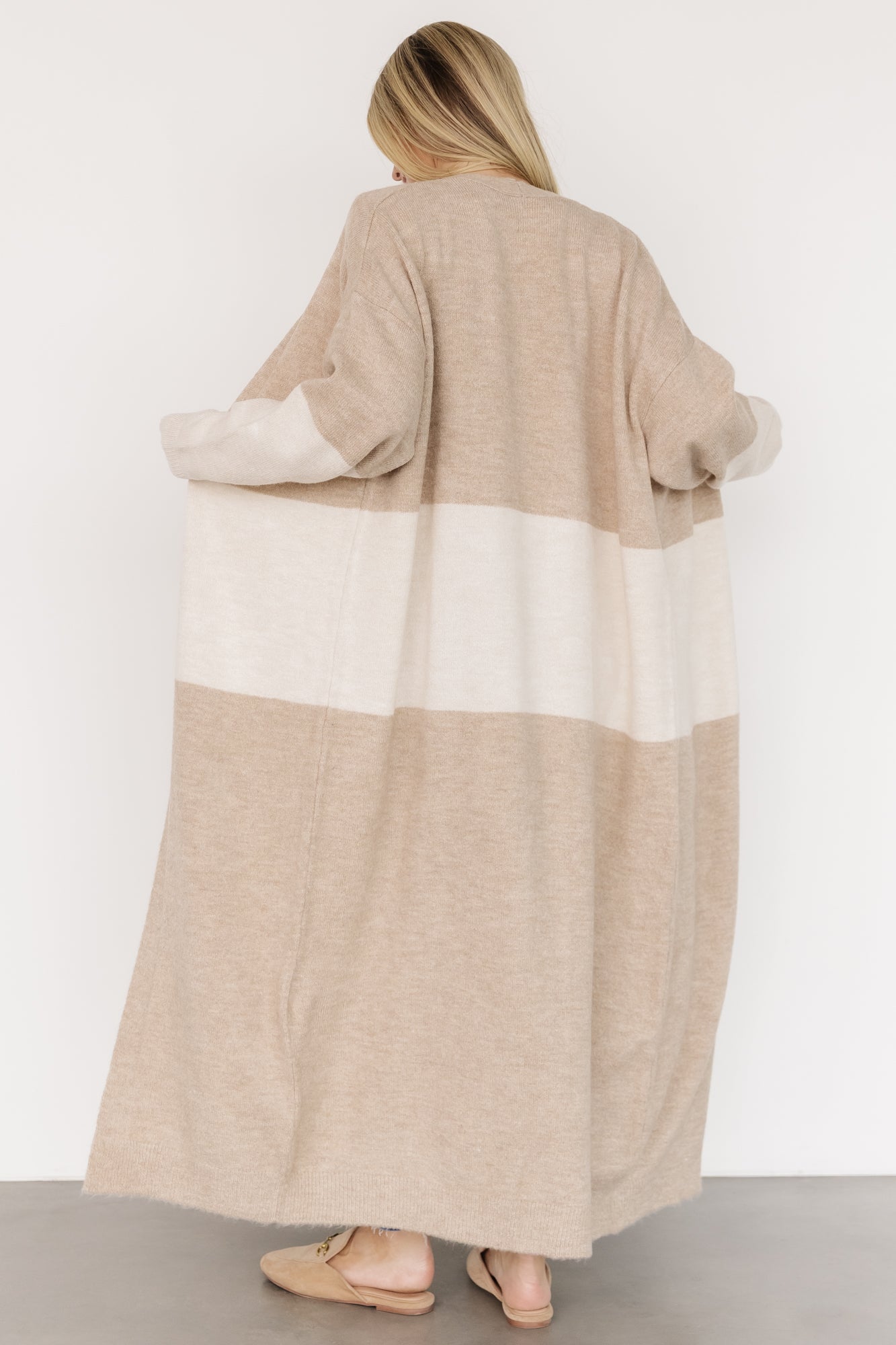 Thea Duster Cardigan | Baltic Born Natural + Ivory