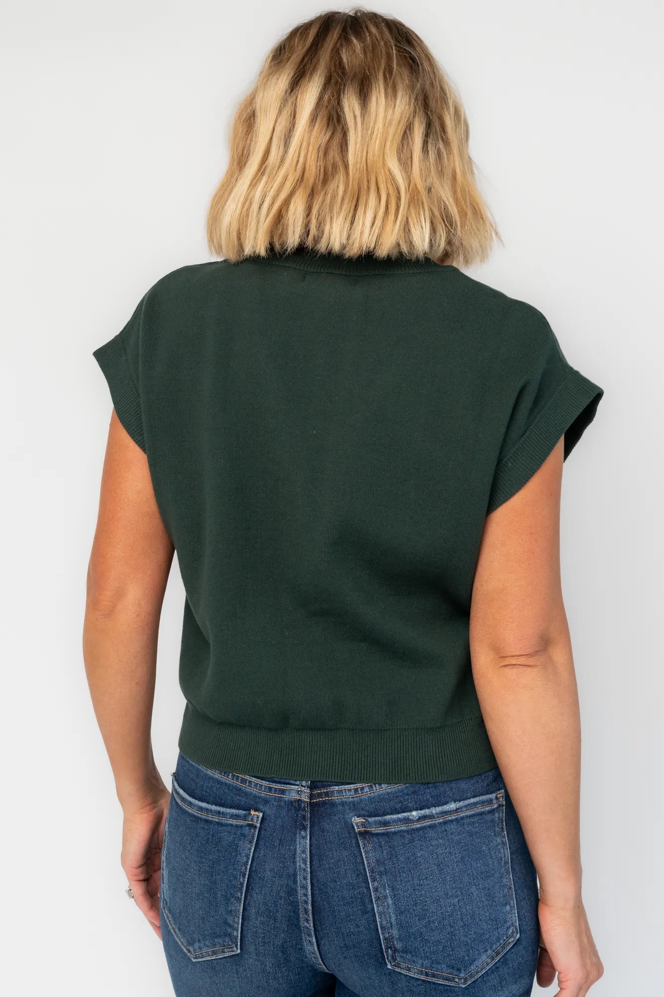 Lily Cardigan Sweater Top | Baltic Born Dark Green