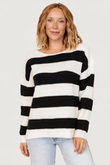Cervinia Knit Sweater | Baltic Born Cream + Black