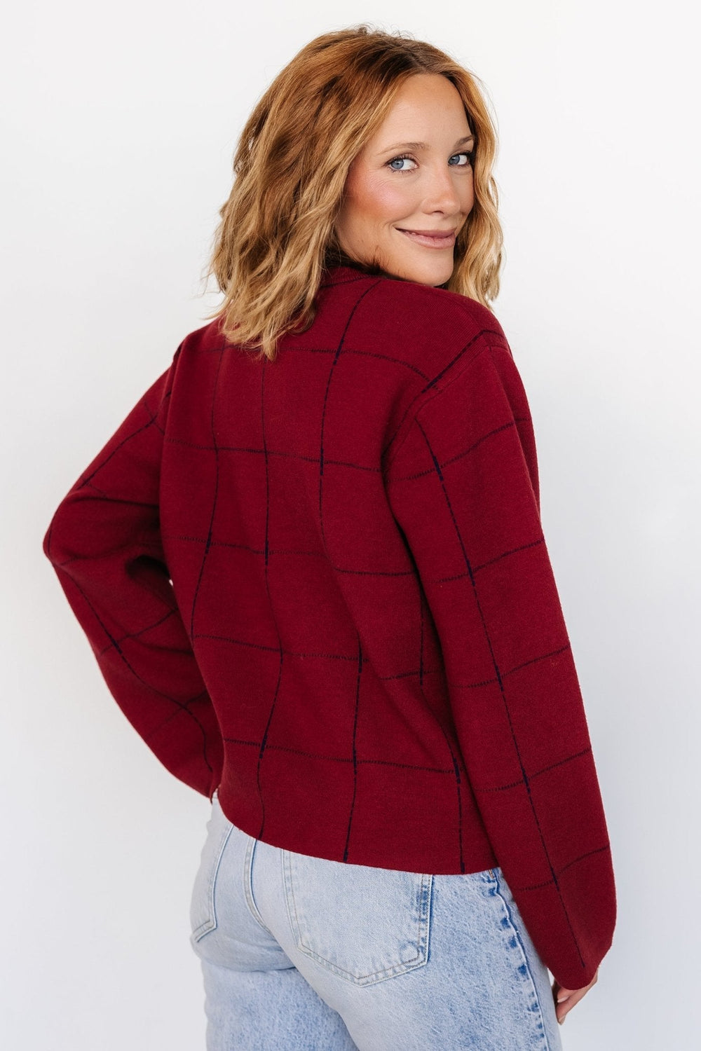 Remington Sweater | Baltic Born Red + Navy