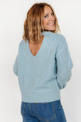 Sheffield Knit Sweater | Baltic Born Light Blue