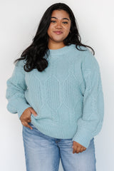 Sheffield Knit Sweater | Baltic Born Light Blue