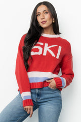 Ski Sweater | Baltic Born Red Multi