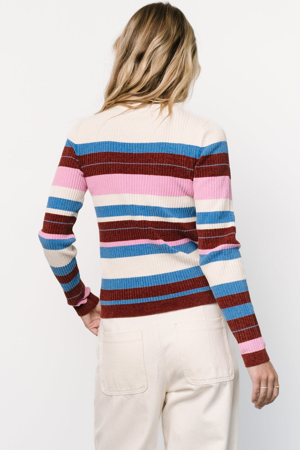Milwaukee Striped Sweater | Baltic Born Orchid Multi