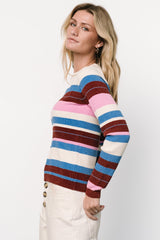 Milwaukee Striped Sweater | Baltic Born Orchid Multi