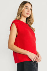 Bennett Sweater Top | Baltic Born Red
