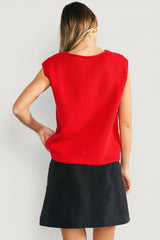 Bennett Sweater Top | Baltic Born Red