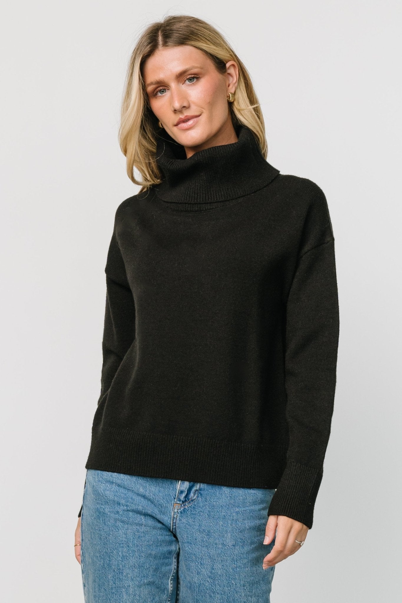 Tera Turtleneck Sweater | Baltic Born Black