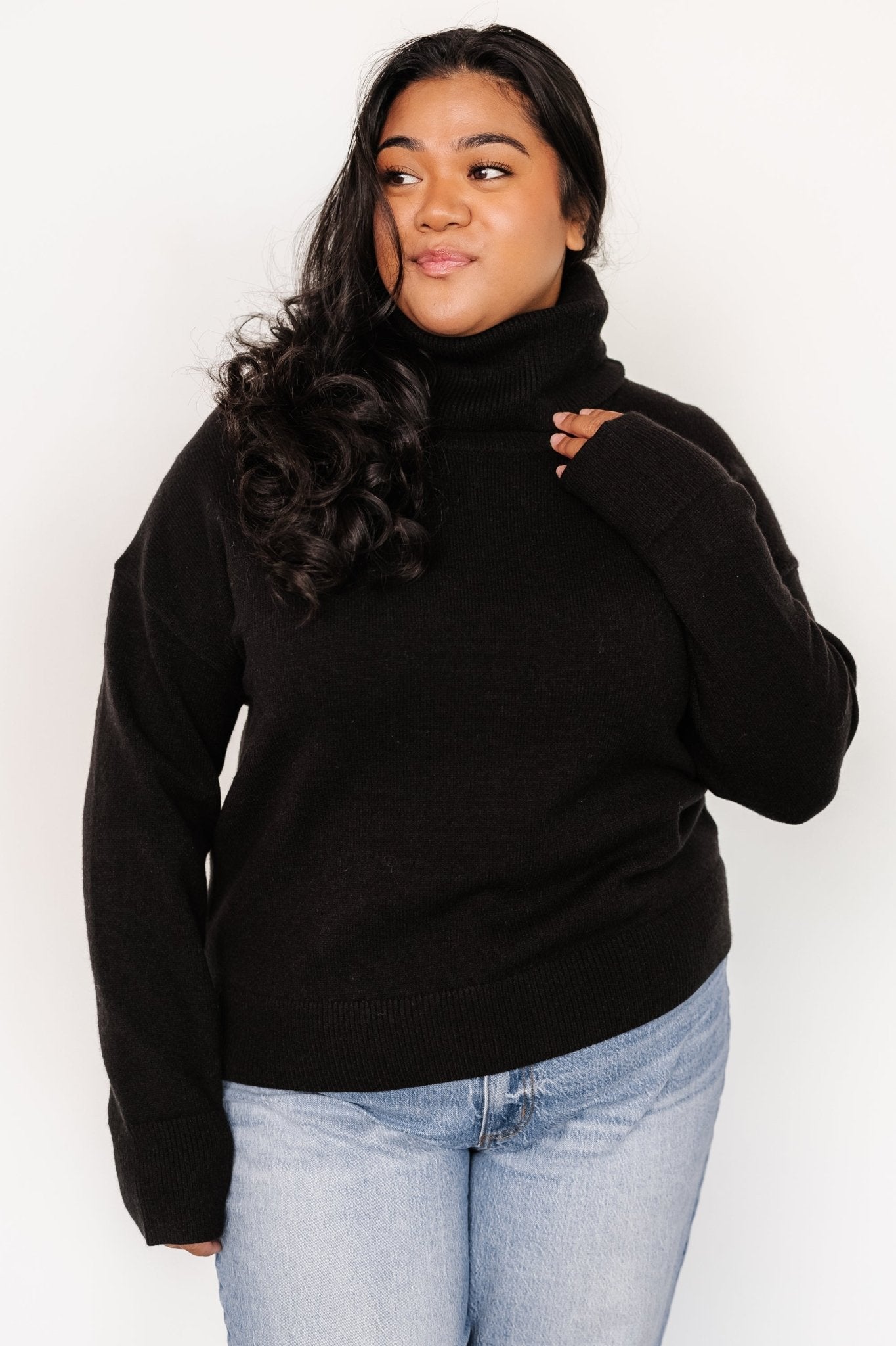 Tera Turtleneck Sweater | Baltic Born Black