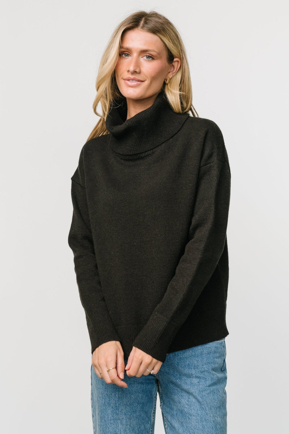 Tera Turtleneck Sweater | Baltic Born Black