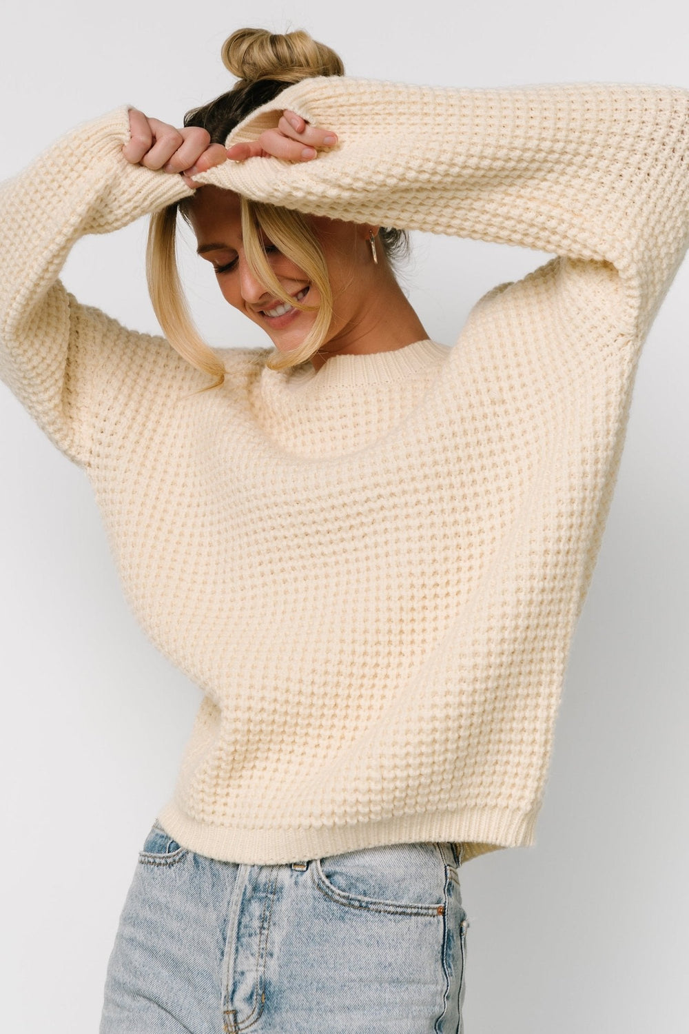 Sutherland Chunky Knit Sweater | Baltic Born Cream