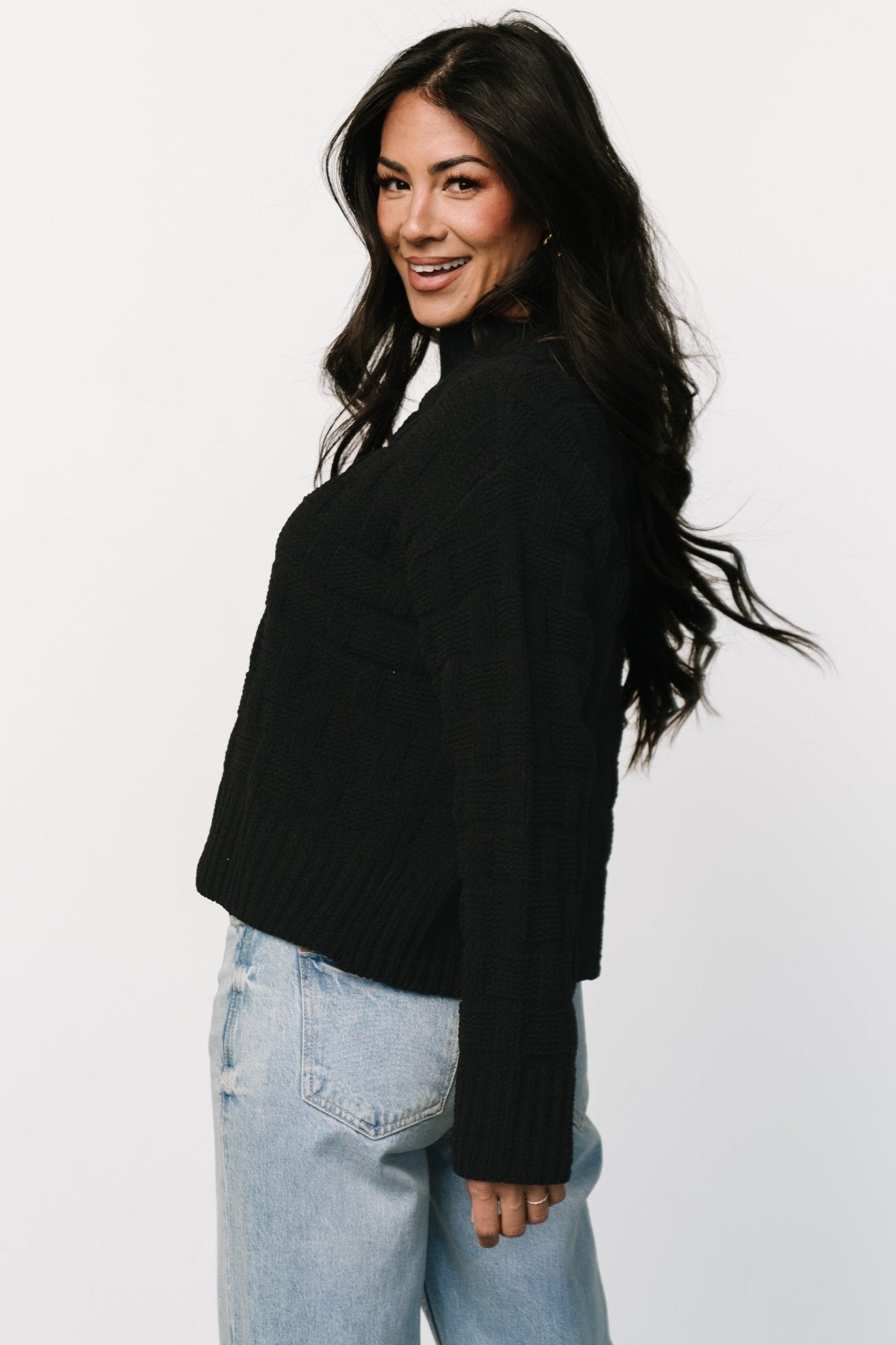 Stetson Knit Sweater | Baltic Born Black