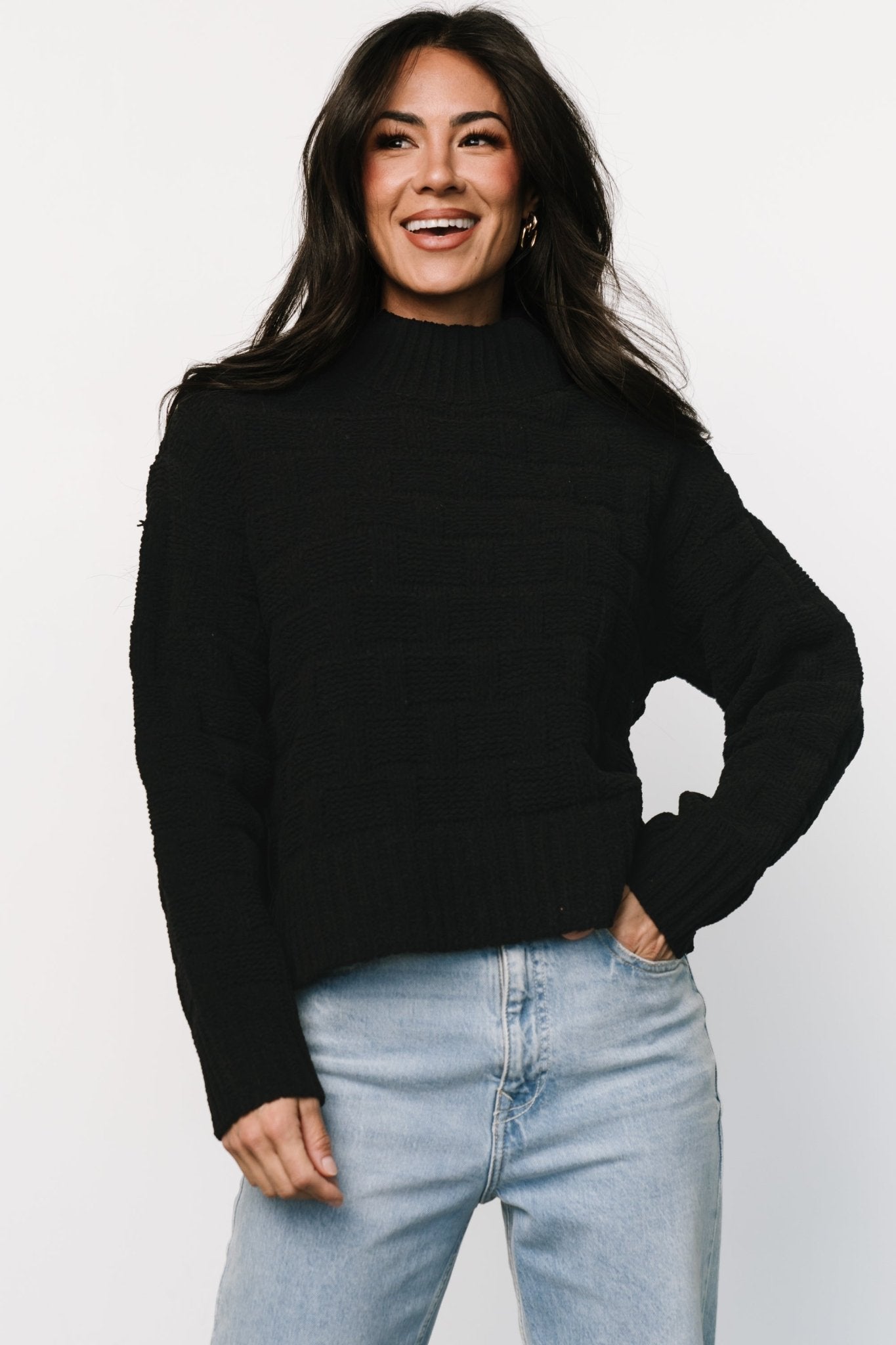 Stetson Knit Sweater | Baltic Born Black